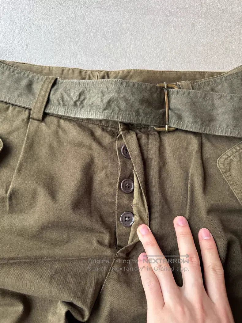Dries Van Noten Dries Van Noten Belt Cargo Pants Size US 34 / EU 50 - 5 Thumbnail