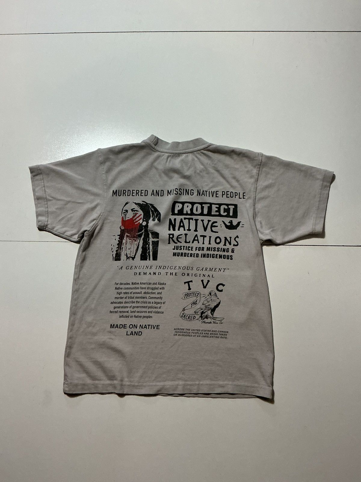Other TVC Thunder Voice Protect Native Relations Boxy T-Shirt Size US S / EU 44-46 / 1 - 1 Thumbnail