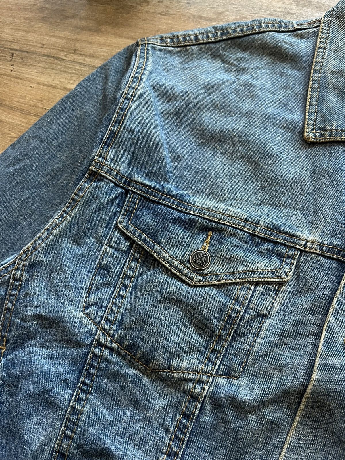 Vintage Vtg Sao Paulo Trucker Denim Jacket Size US XL / EU 56 / 4 - 10 Thumbnail