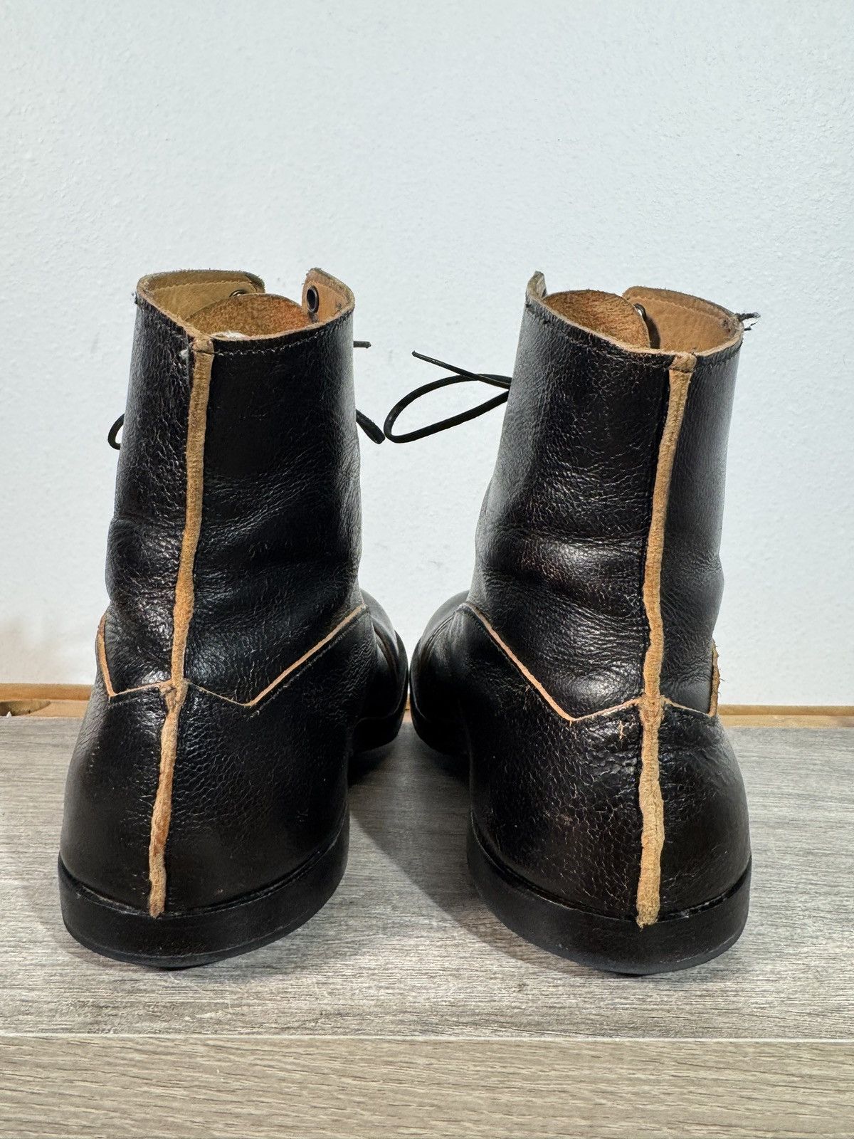 CYDWOQ Women’s CYDWOQ Artisan Handmade Leather Boots Size 6 (36 EU) Size US 6 / IT 36 - 6 Thumbnail