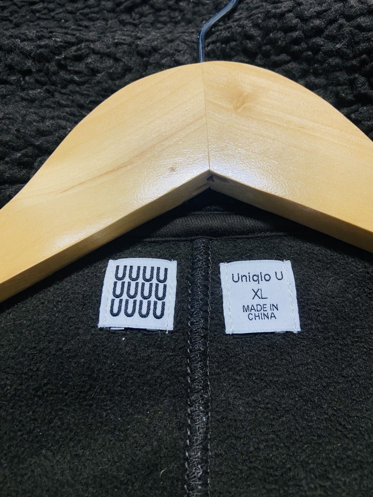 Lemaire × Uniqlo Uniqlo X Lemaire Sherpa Crop Jacket Size US XL / EU 56 / 4 - 10 Thumbnail