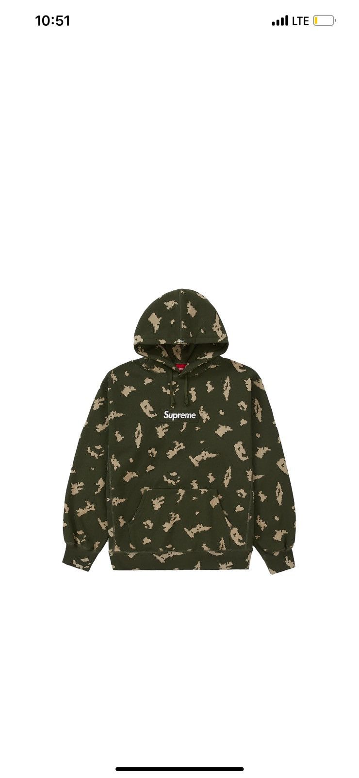 Supreme Supreme Russian Camo Box Logo Hoodie S FW21 | Grailed