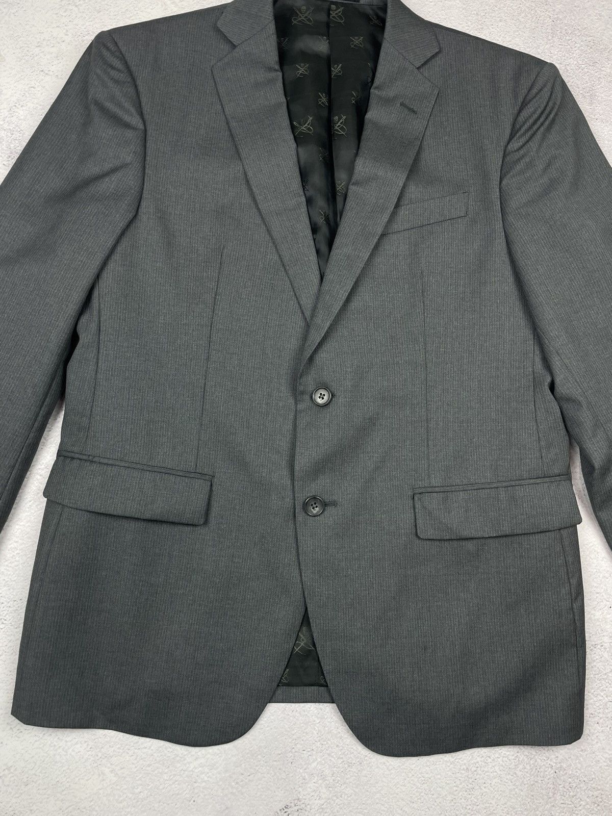 John Varvatos John Varvatos U.S.A. Mens Wool Blazer Jacket Size 40S/33S Size 40S - 3 Thumbnail