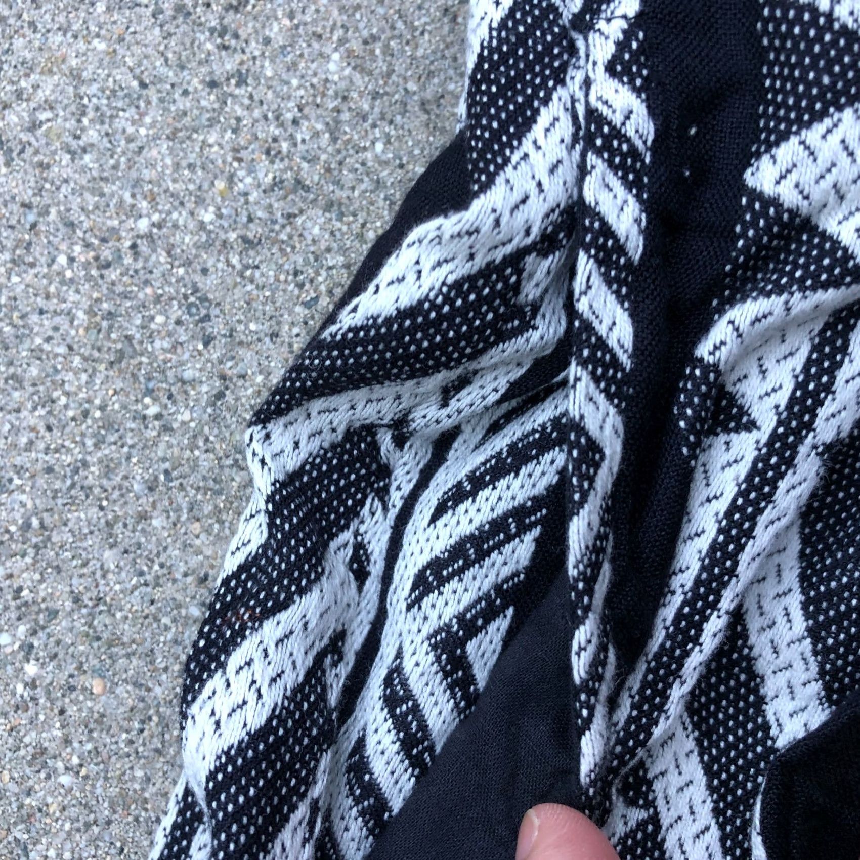 Anthropologie MAEVE BY ANTHROPOLOGIE Boho Aztec Dress Women's XS Black Long Sleeve Flowy Size XS / US 0-2 / IT 36-38 - 4 Thumbnail