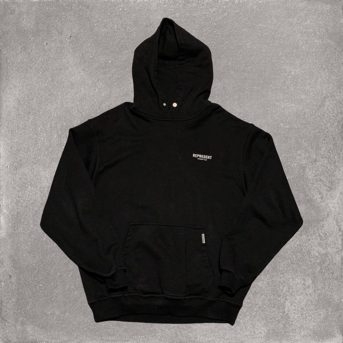 Represent Clo. Represent Medium Owners Club Jet Black Hoodie Size US M / EU 48-50 / 2 - 2 Thumbnail