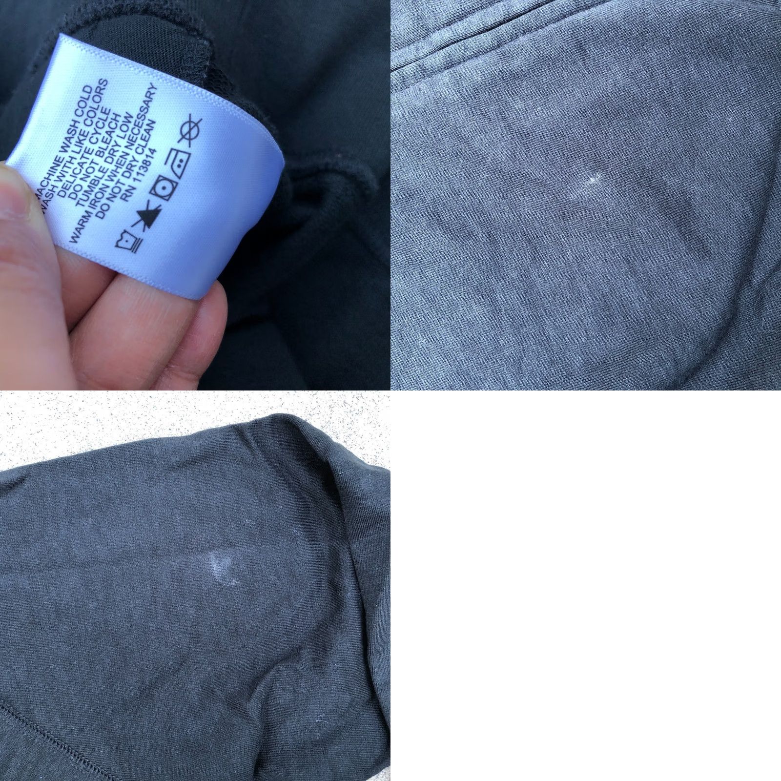 Billy Reid BILLY REID Full Zip Sweater Jacket Men's XL Black Leather Trim Premium Size US XL / EU 56 / 4 - 8 Thumbnail