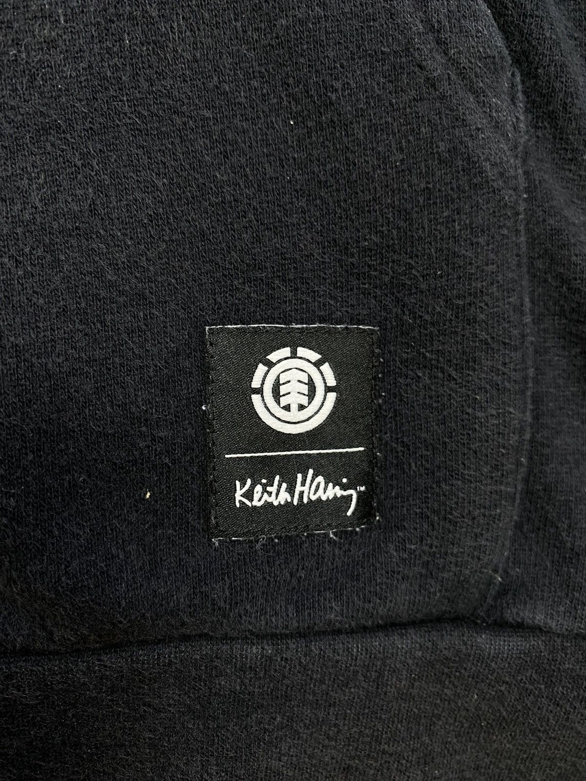 Keith Haring Vintage Element x Keith Haring Hoodie Black Size L Size US L / EU 52-54 / 3 - 9 Thumbnail
