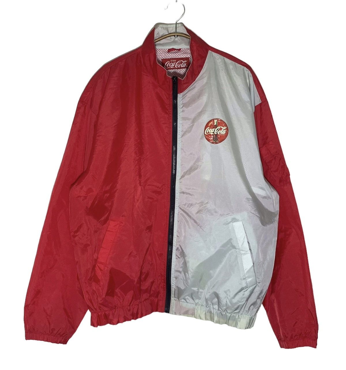 Coca Cola × Vintage Vintage Coca Cola Trade - make Jacket Nylon Windbreaker Size US L / EU 52-54 / 3 - 3 Thumbnail