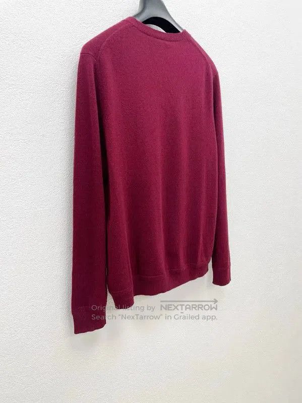 Burberry Burberry Men's Burgundy Cashmere Cardigan. Size US XS / EU 42 / 0 - 2 Thumbnail