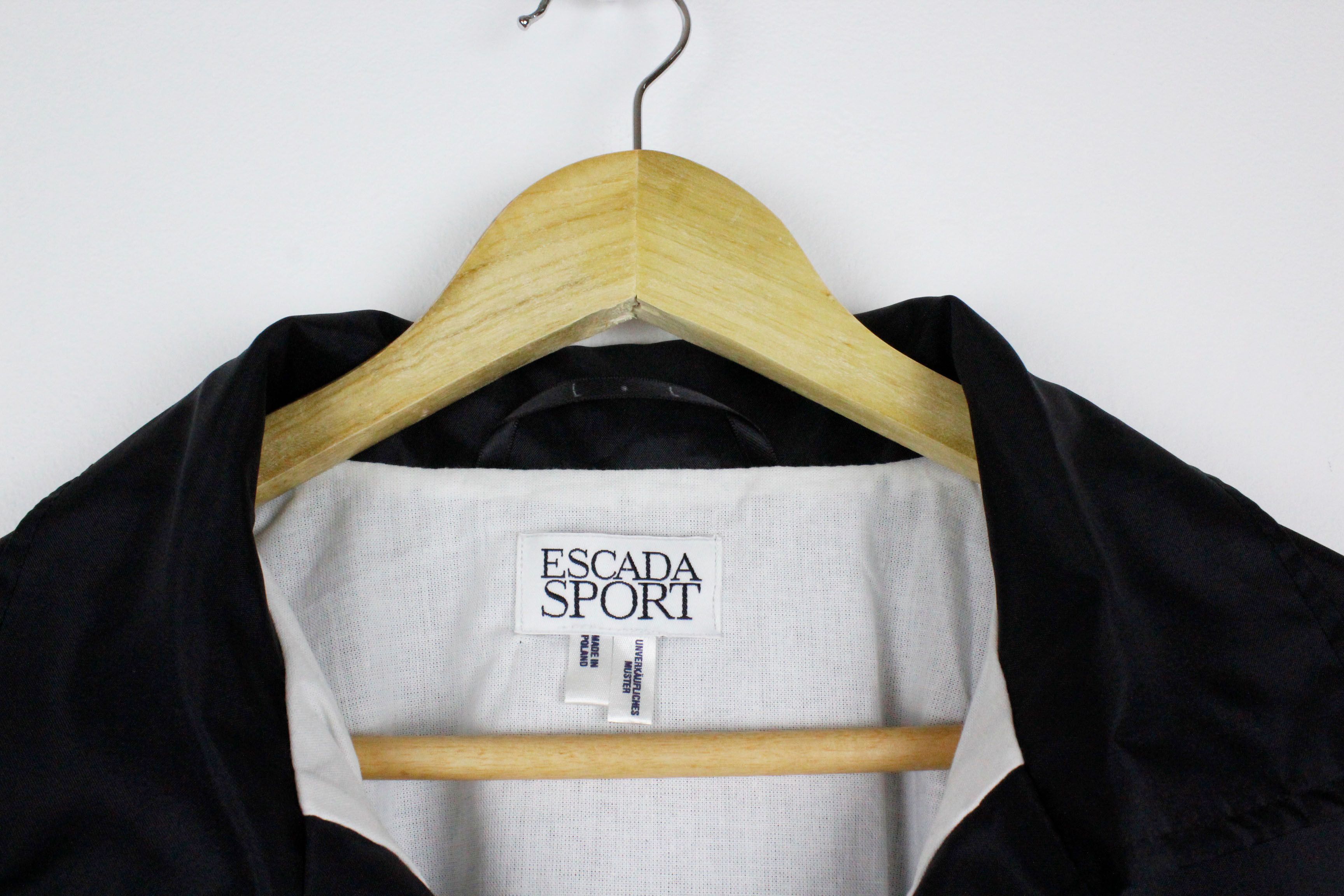 Coach × Escada Sport × Vintage Vintage Escada Sport Logo Bomber Coach Jacket Size US L / EU 52-54 / 3 - 5 Thumbnail