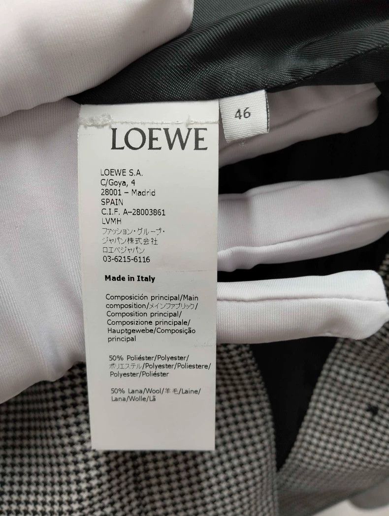 Loewe LOEWE Peacock check jacket Size M / US 6-8 / IT 42-44 - 4 Thumbnail