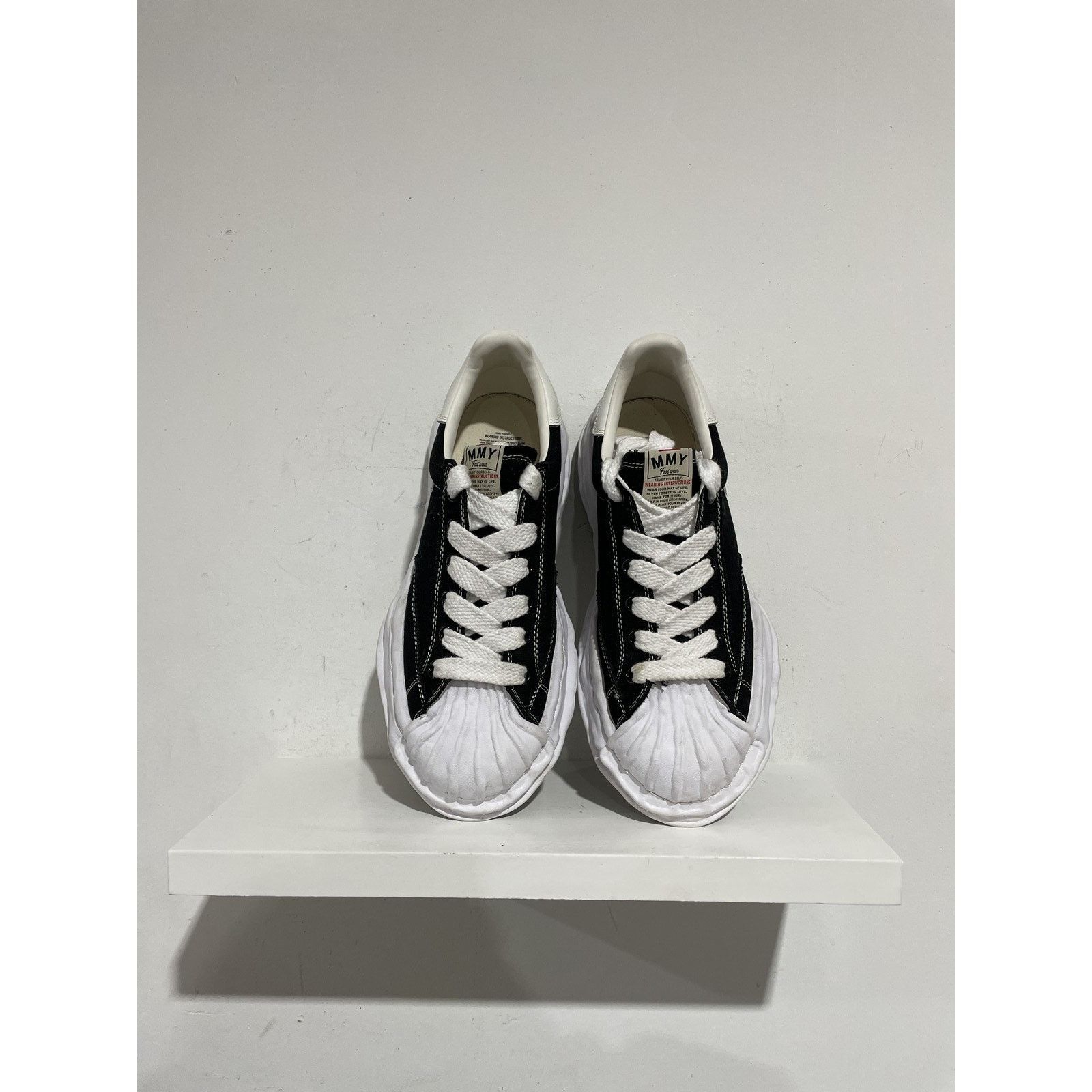 Maison MIHARA YASUHIRO MAISON MIHARA YASUHIRO BLAKEY BLACK SNEAKER SIZE 44 PREOWNED Size US 11 / EU 44 - 3 Thumbnail