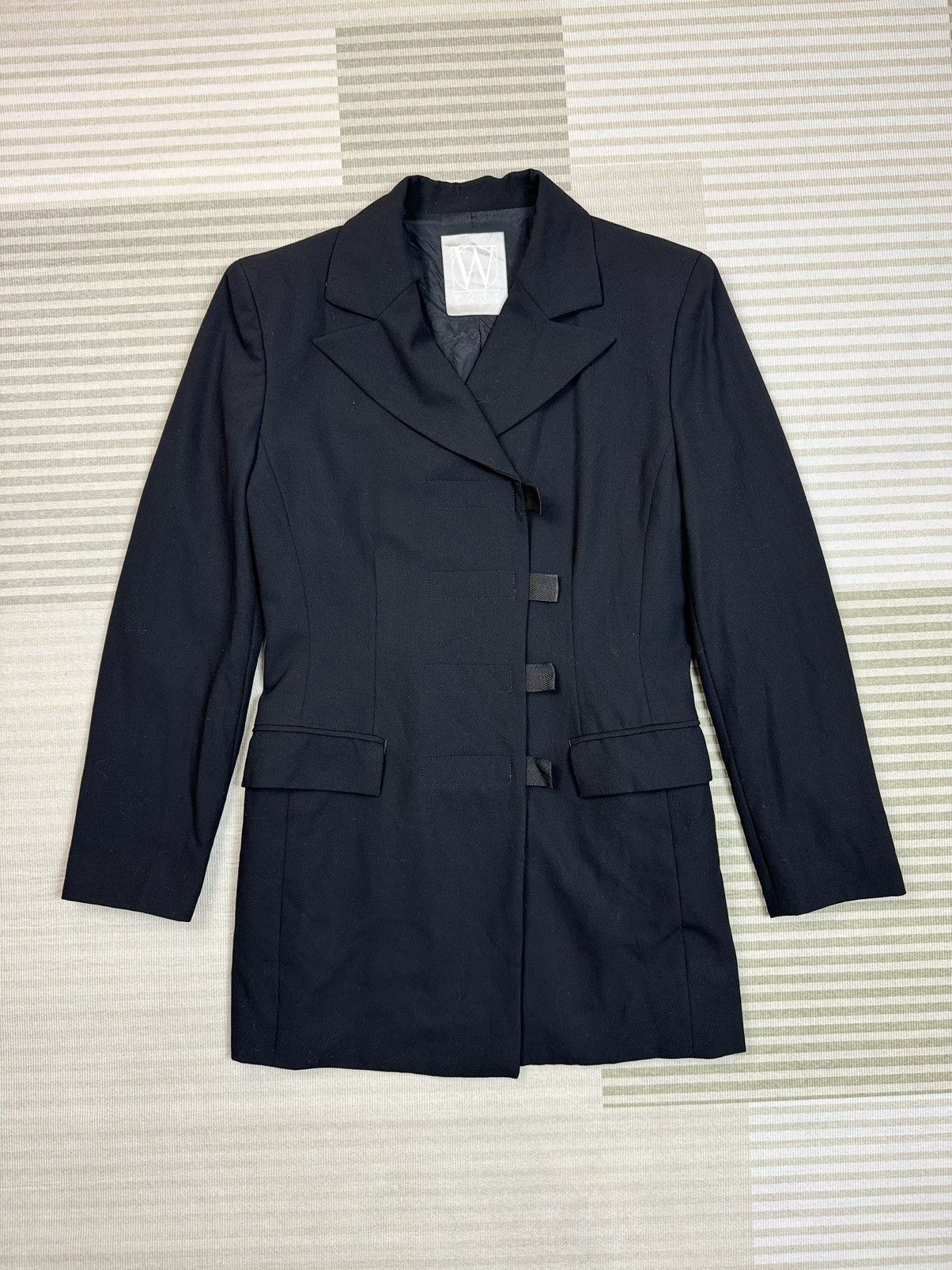Yohji Yamamoto WorkShop By Yohji Yamamoto Women Blazer Size 36S - 1 Thumbnail