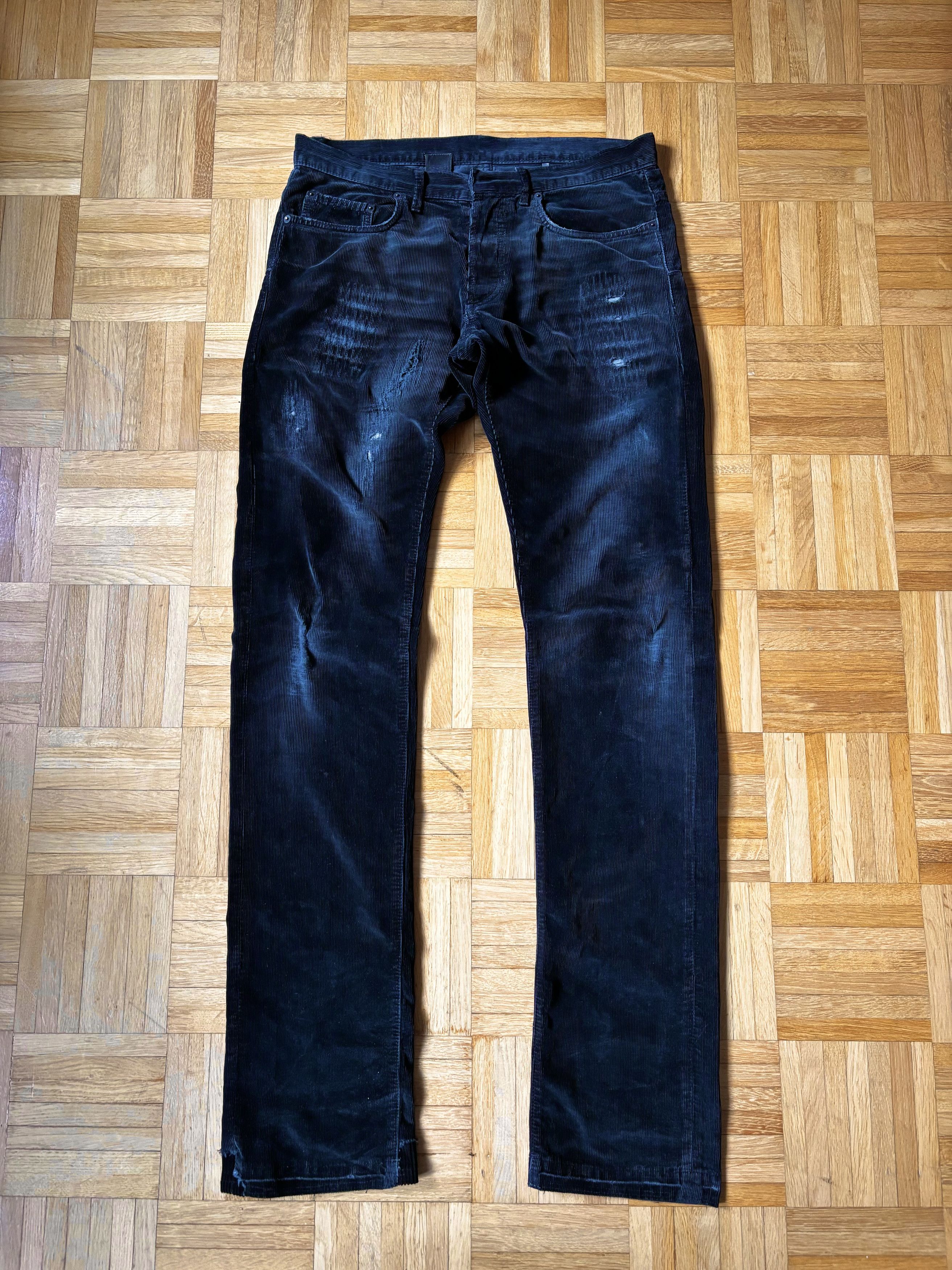 Dior Dior Homme AW2011 raven black denim | Grailed