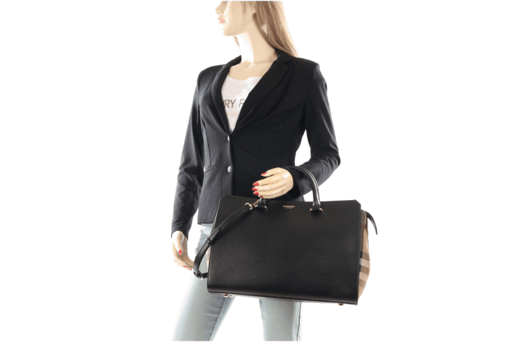 Burberry o1w1db10226 Size: OS / Banwell Two-Way Bag In Black Size ONE SIZE - 9 Thumbnail