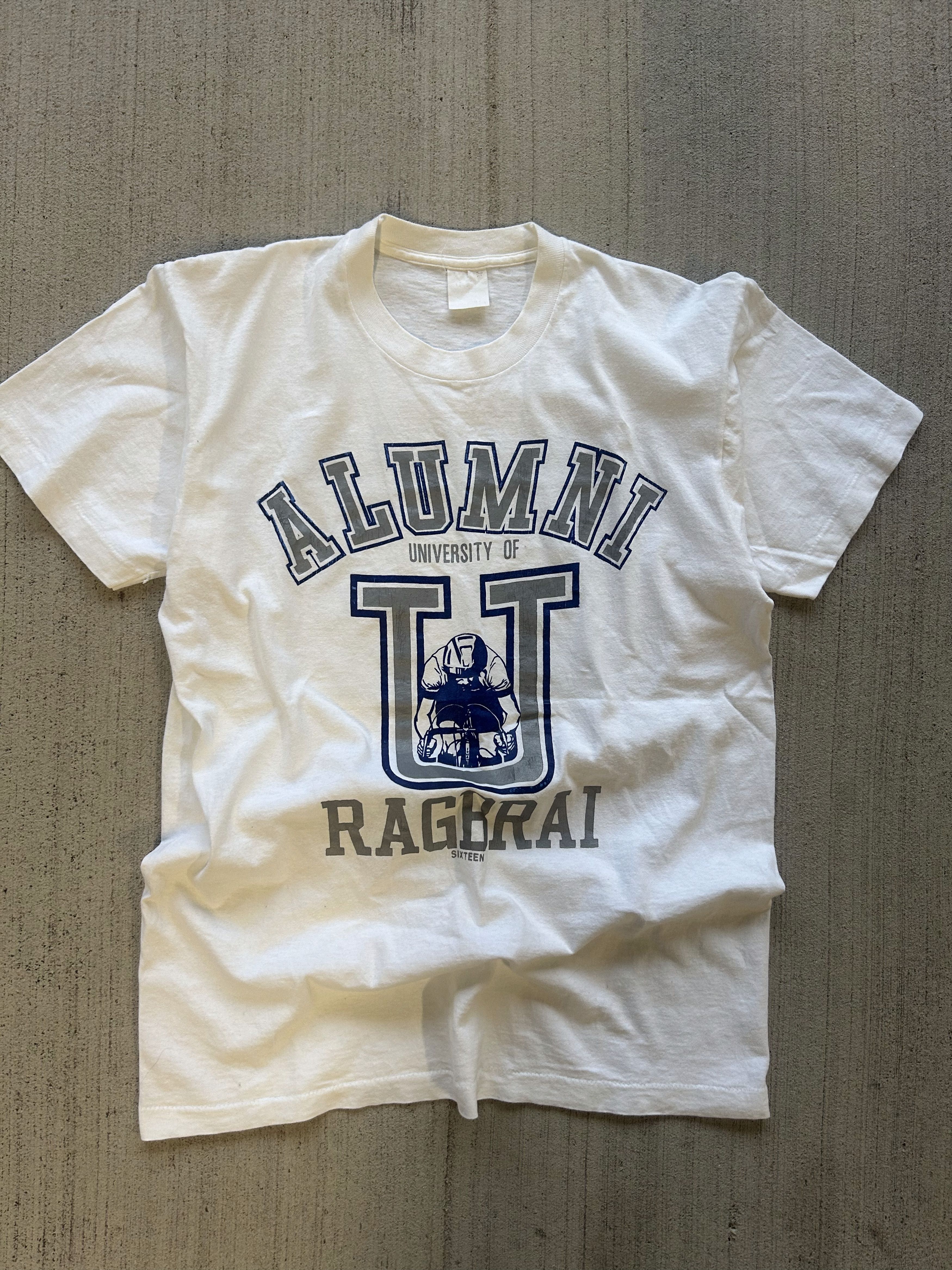 Vintage Vintage RAGBRAI XVI Alumni University of U Single Stitch Size US XL / EU 56 / 4 - 1 Thumbnail