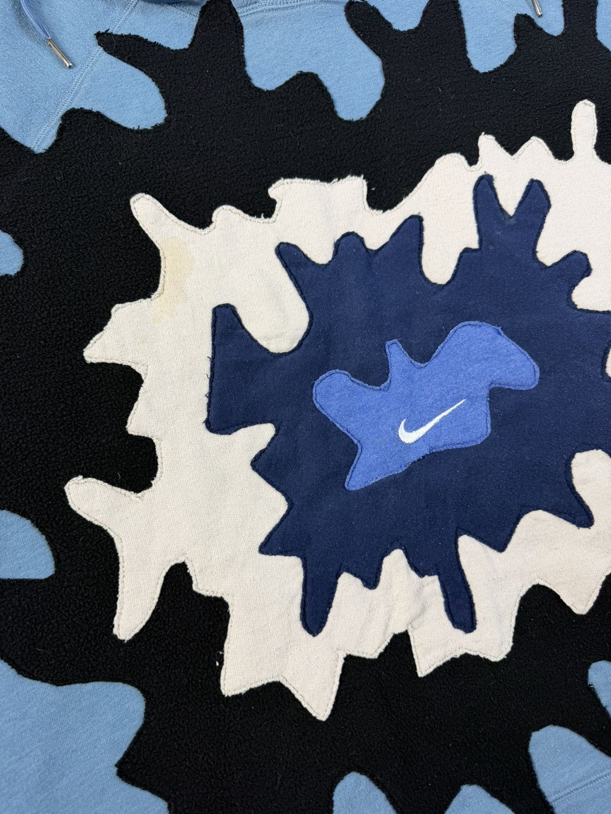 Nike Unique Nike Custom Patchwork Vintage Hoodie Size US XL / EU 56 / 4 - 4 Thumbnail