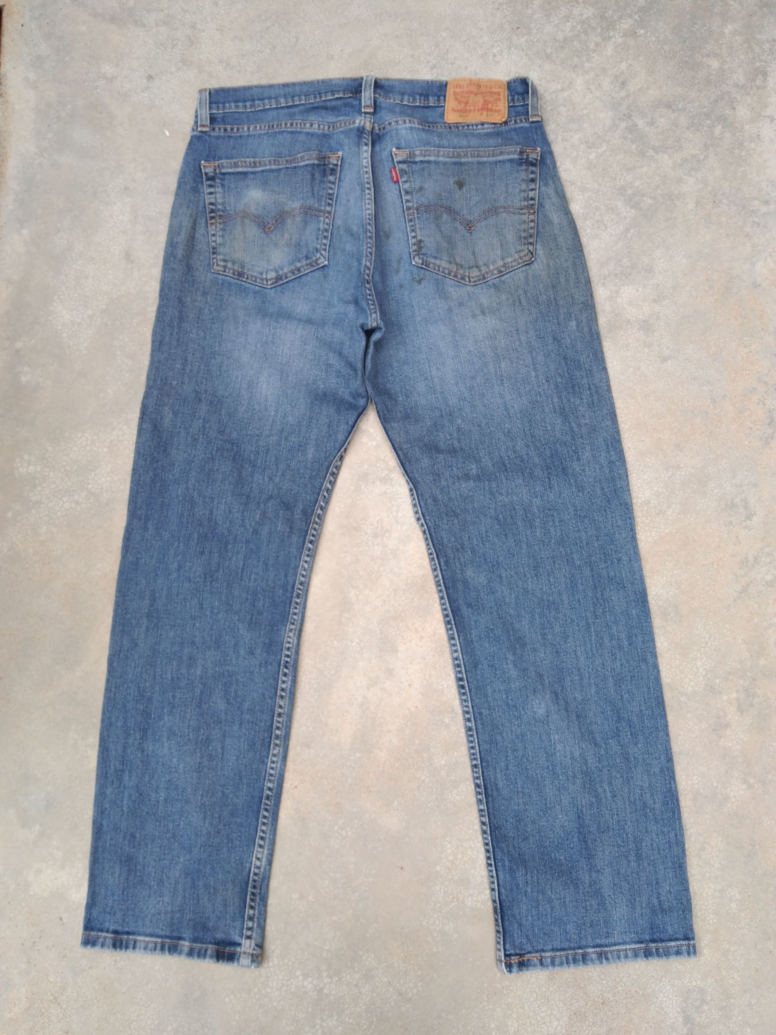 Levi's Vintage Levi's Jeans 505 Faded Blue Distressed Denim 33x30 Size US 33 - 2 Thumbnail