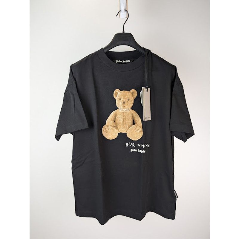 Palm Angels o1rshd1 Bear in Mind Regular T-Shirt in Black / Brown Size US XXL / EU 58 / 5 - 9 Thumbnail