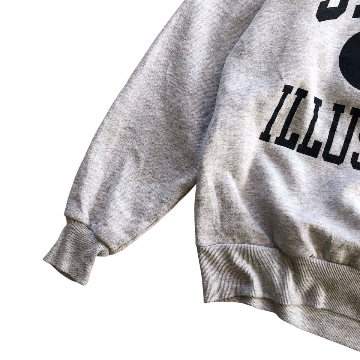 Jerzees × Vintage Vintage JERZEES Sports Illustrated Big Logo Sweatshirt Size US L / EU 52-54 / 3 - 3 Thumbnail
