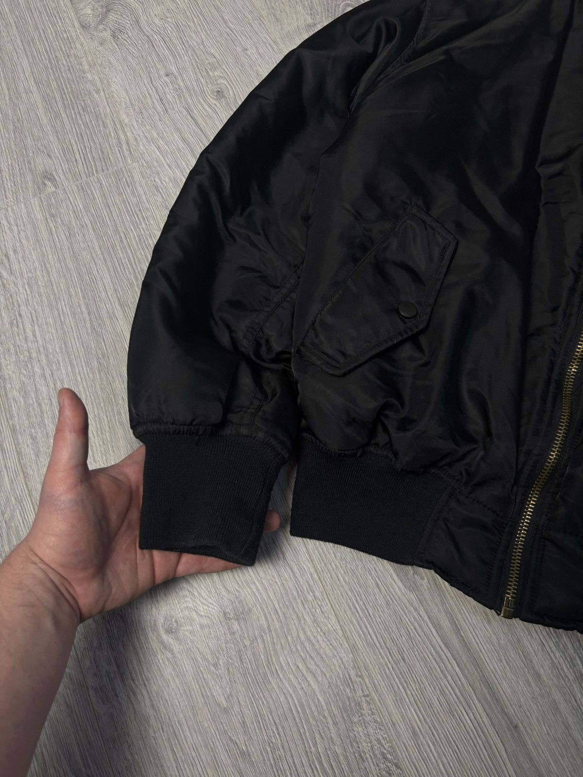 Other Army Tex MA1 bomber jacket fly jacket M-L Size US M / EU 48-50 / 2 - 7 Thumbnail