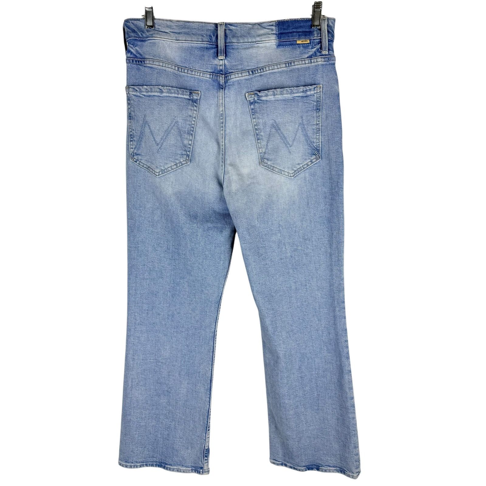 MOTHER Mother Superior The Scooter Ankle Flared Jeans Blue Size 30 Size 30" / US 8 / IT 44 - 5 Thumbnail