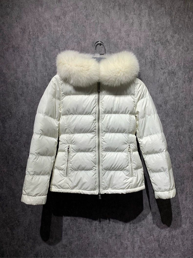 Prada Prada Pure white down jacket 2501-Nextarrow Size S / US 4 / IT 40 - 1 Thumbnail