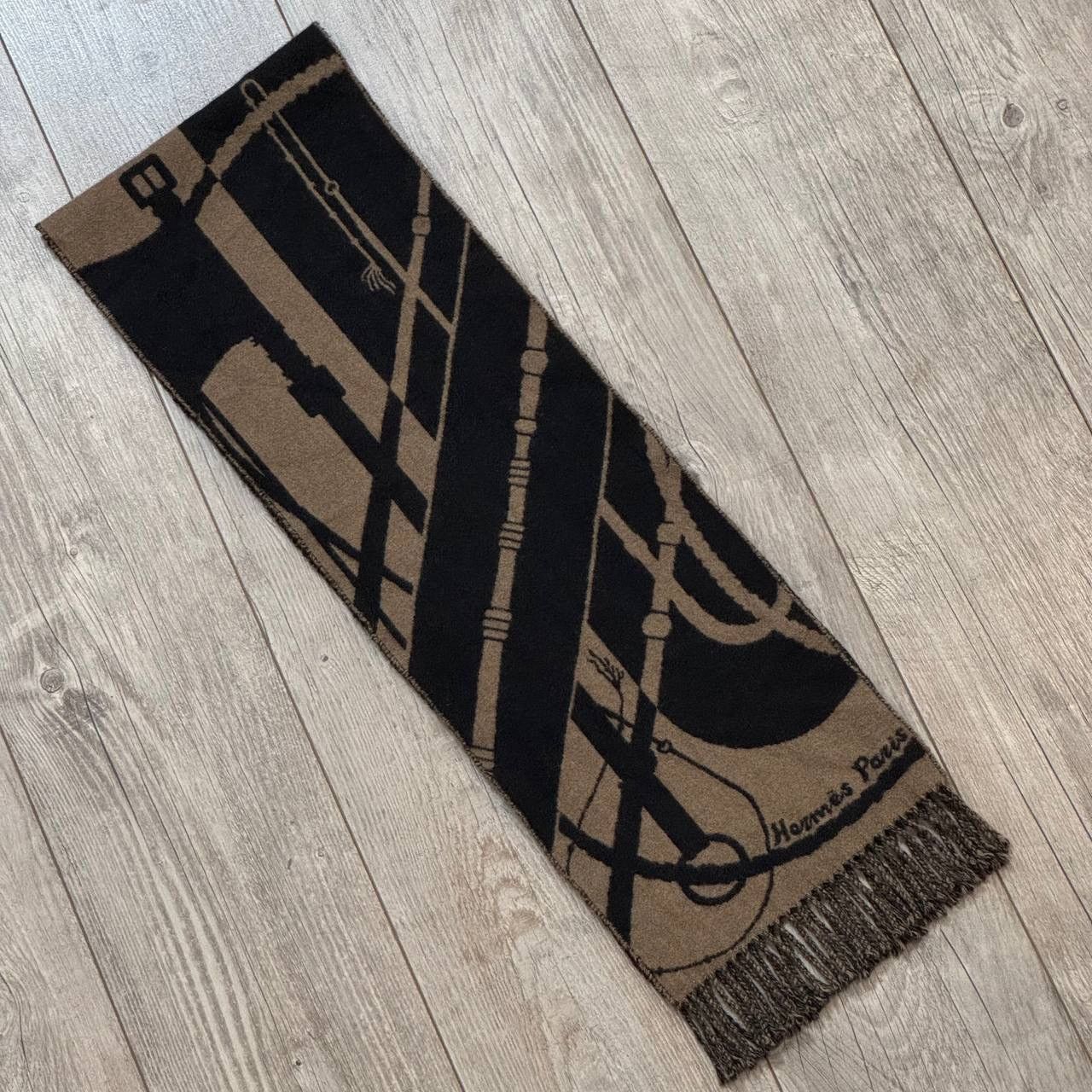 Hermes Vintage HERMES Cashmere Scarf Size ONE SIZE - 6 Thumbnail