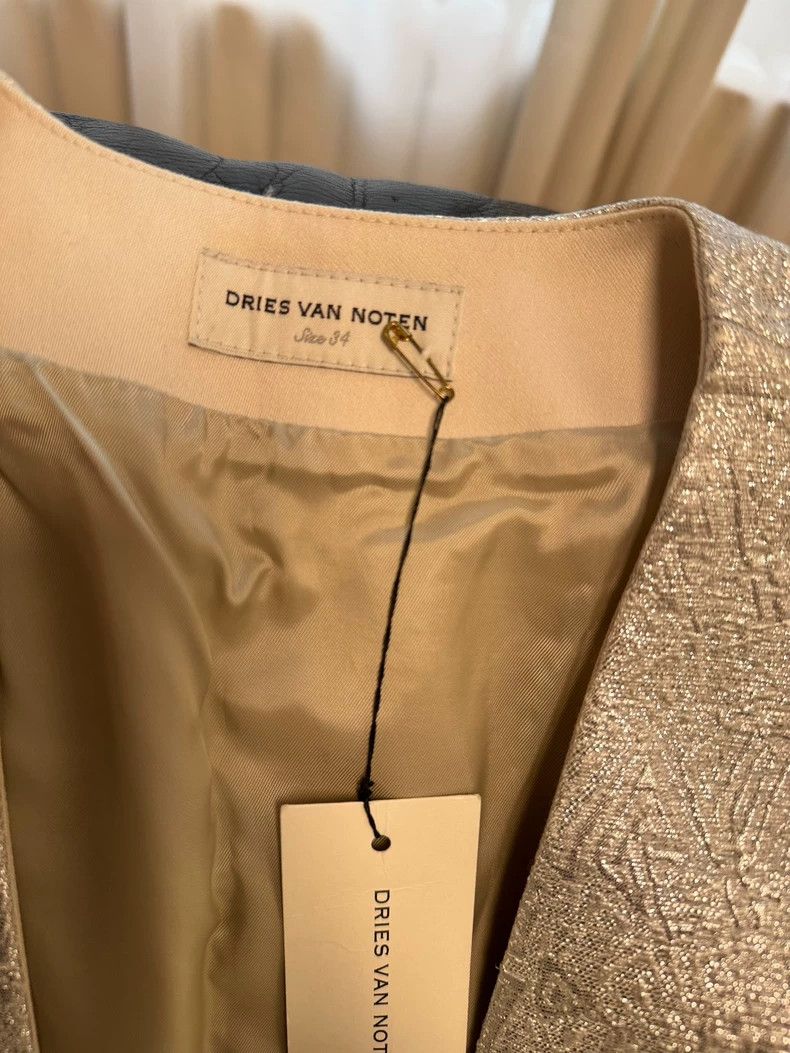 Dries Van Noten dries van noten white jacket Size S / US 4 / IT 40 - 3 Thumbnail