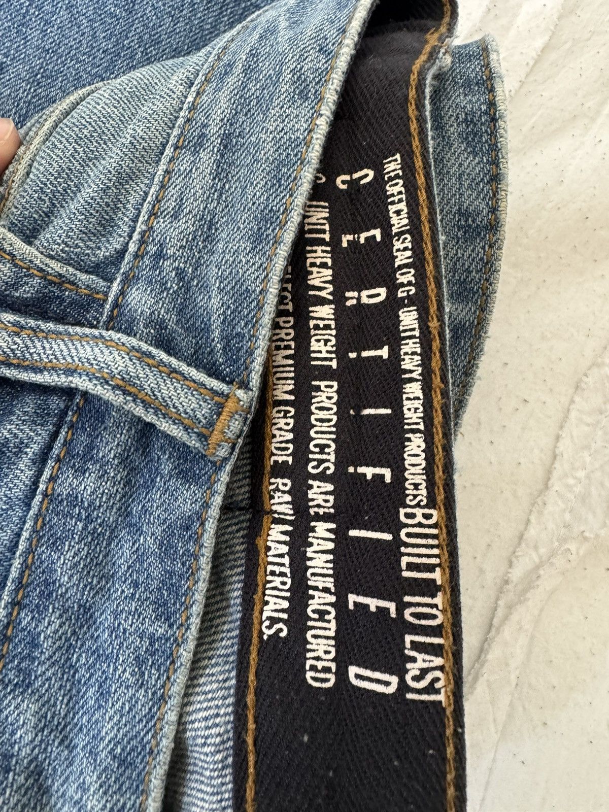 G-Unit × Vintage G Unit Jeans Size US 34 / EU 50 - 6 Thumbnail