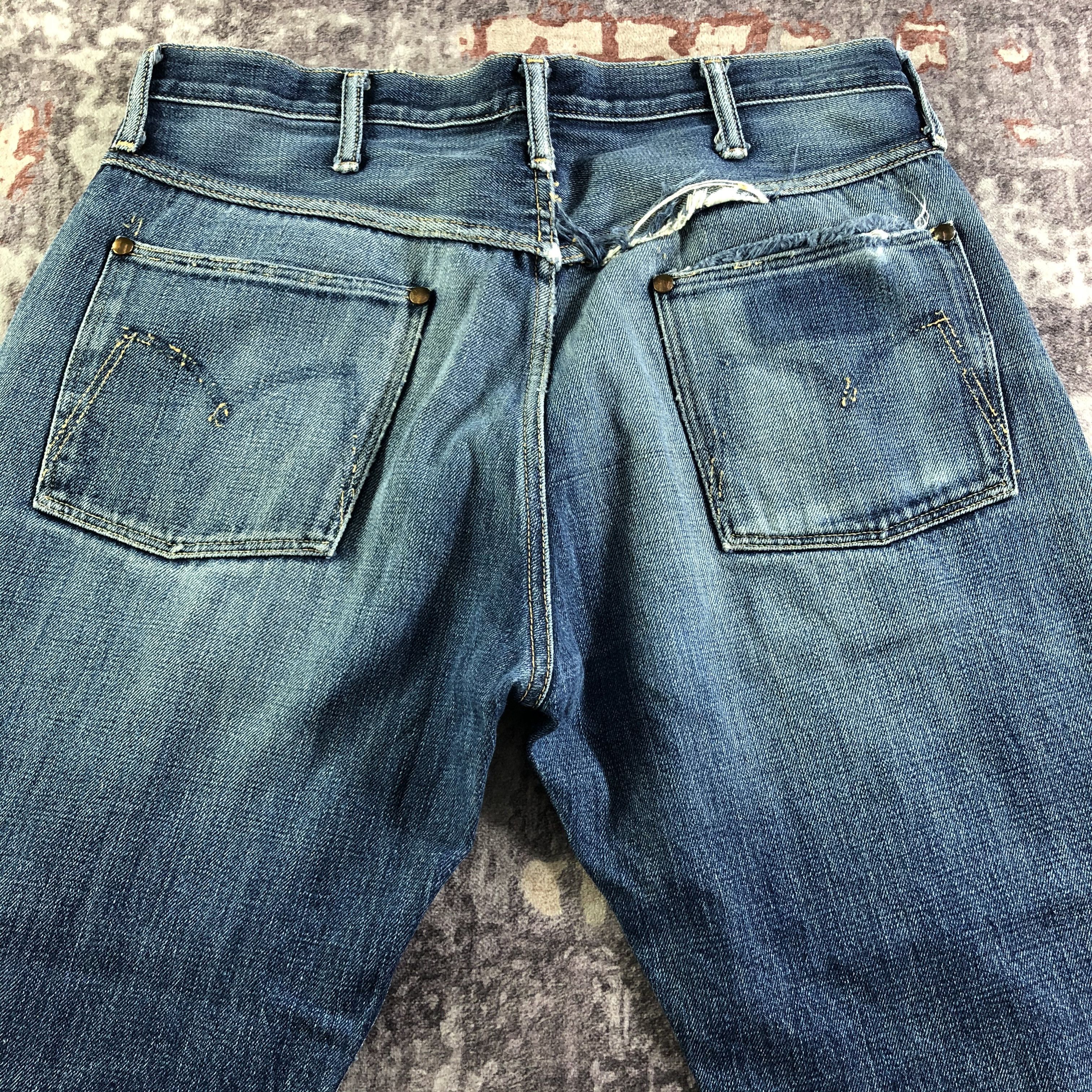 Vintage Vintage 90s Maverick Selvedge Jeans-JM3545 Size US 33 - 5 Thumbnail
