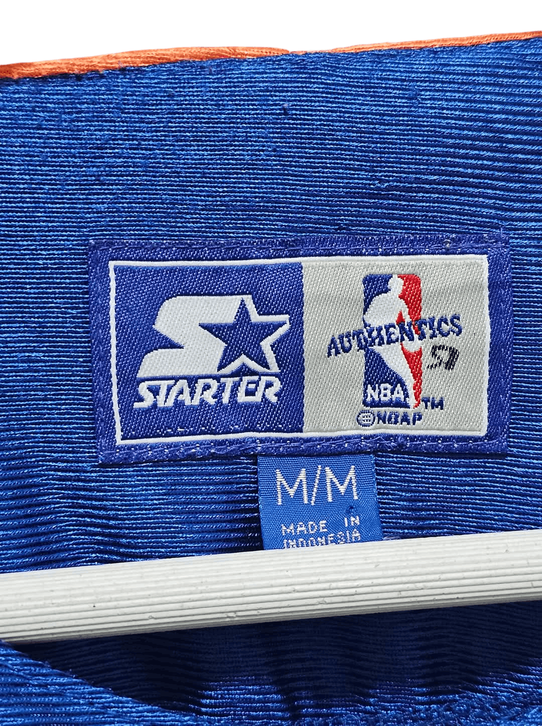 NBA × Starter Vintage New York Knicks Starter Shooting Shirt Size US XL / EU 56 / 4 - 4 Thumbnail