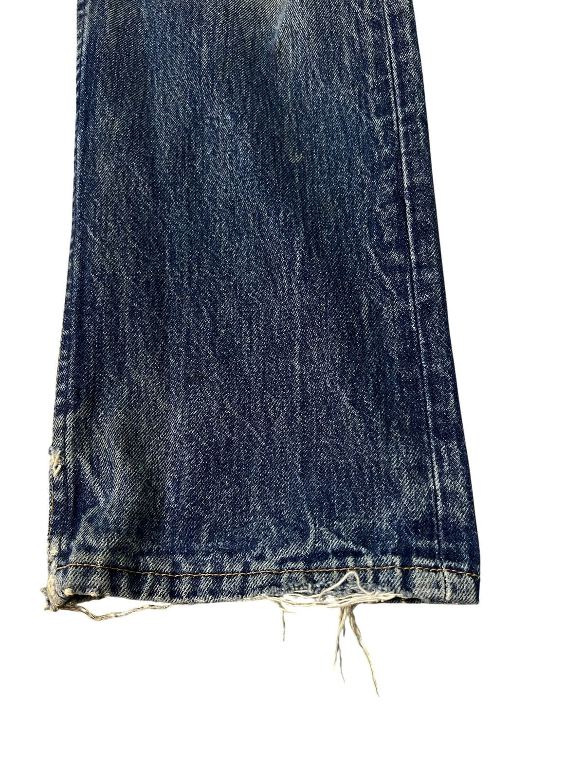 Levi's Vintage 90’s Levi’s 501 Distress Ripped Jean#kurt corbain Size US 30 / EU 46 - 4 Thumbnail