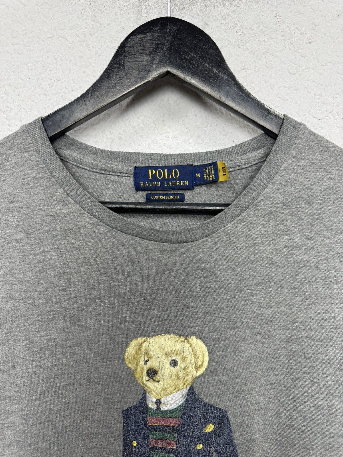 Polo Ralph Lauren Vintage Polo Ralph Lauren Bear🐻 T-Shirt Y2k Avantgarde Rare Size US M / EU 48-50 / 2 - 5 Thumbnail