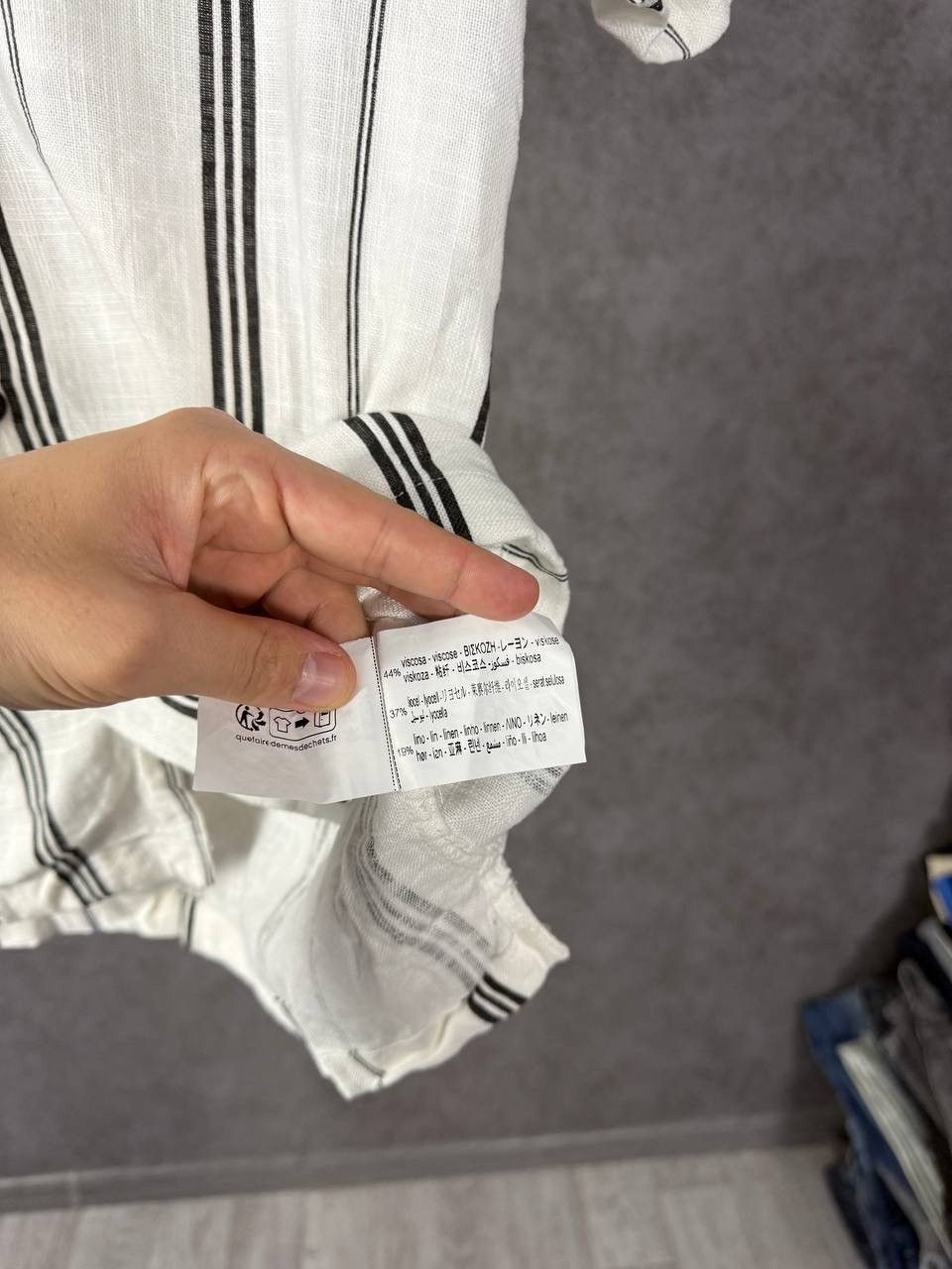 Zara Zara Man designer linen shirt Size US L / EU 52-54 / 3 - 5 Thumbnail