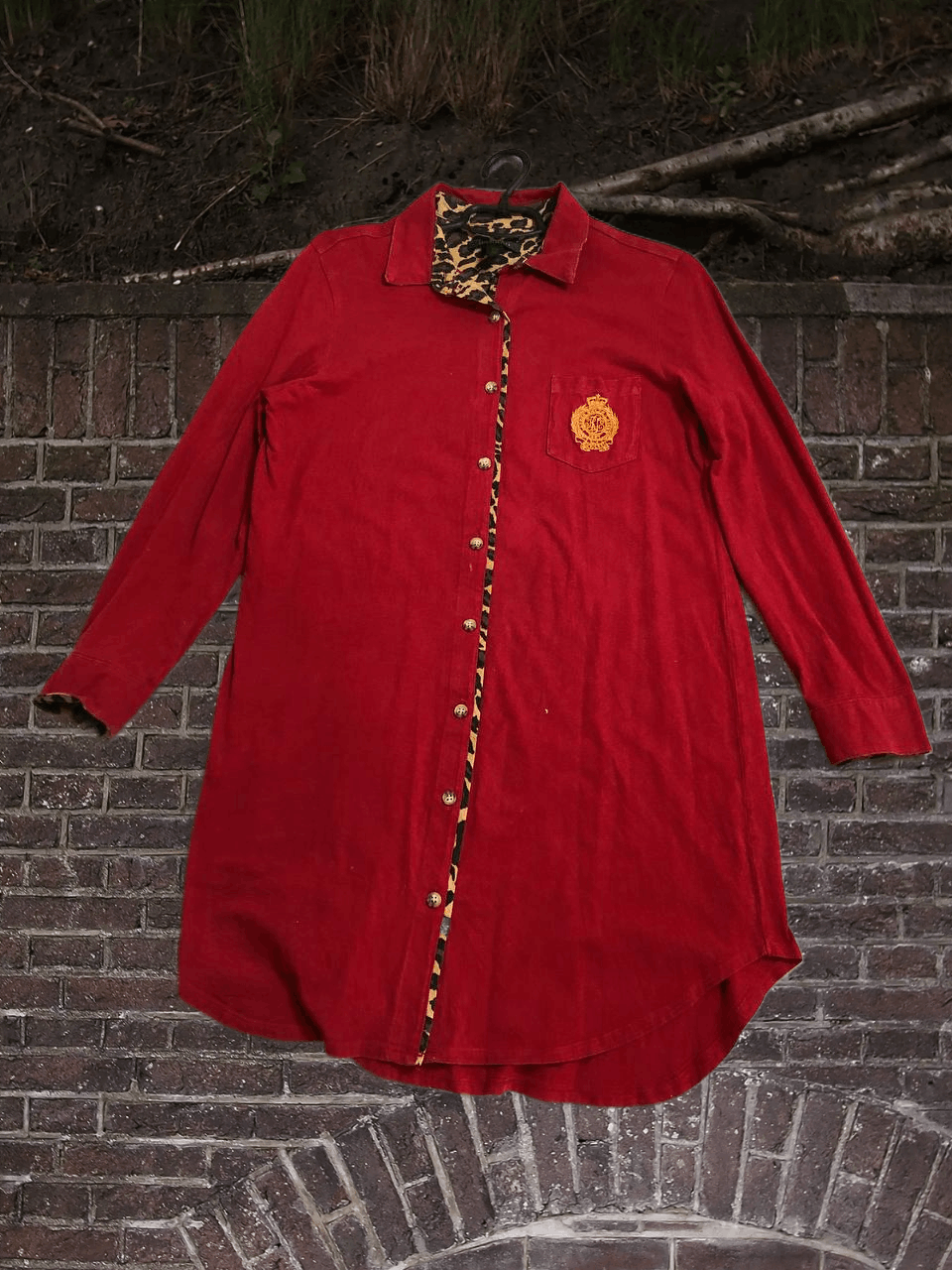 Polo Ralph Lauren Lauren Ralph Lauren Women's Red Long Shirt Size M / US 6-8 / IT 42-44 - 1 Thumbnail
