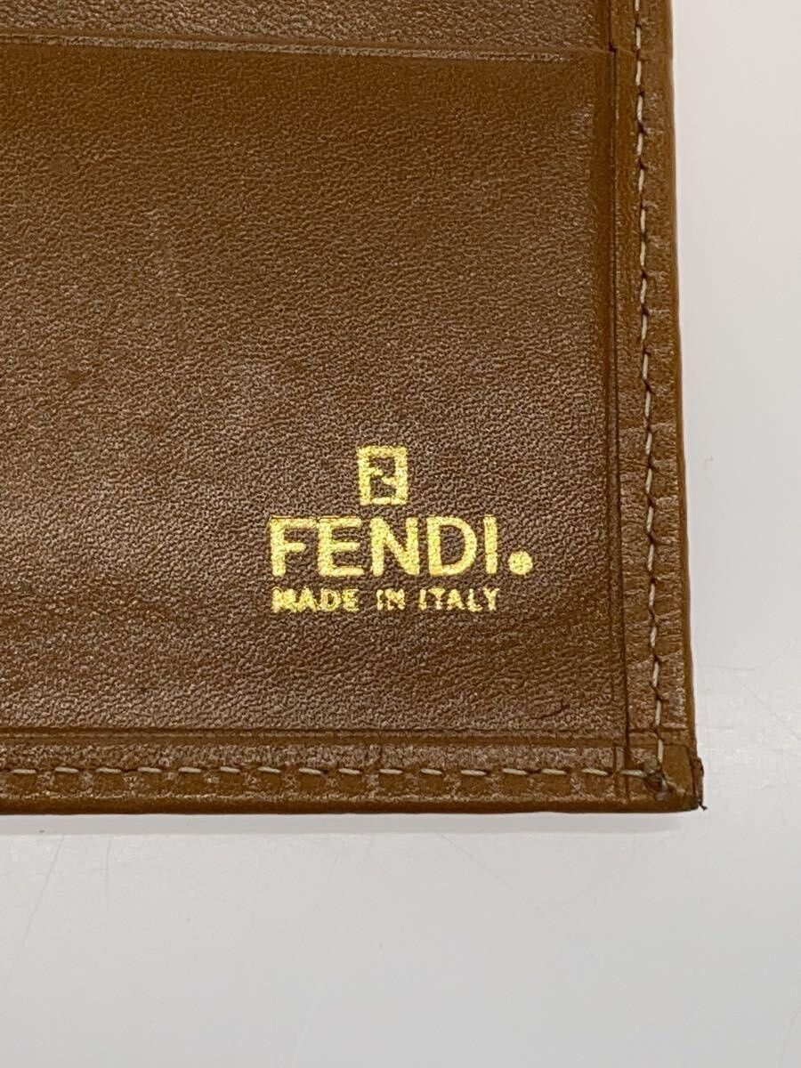 Fendi Fendi Leather Long Wallet Brown Size ONE SIZE - 3 Thumbnail