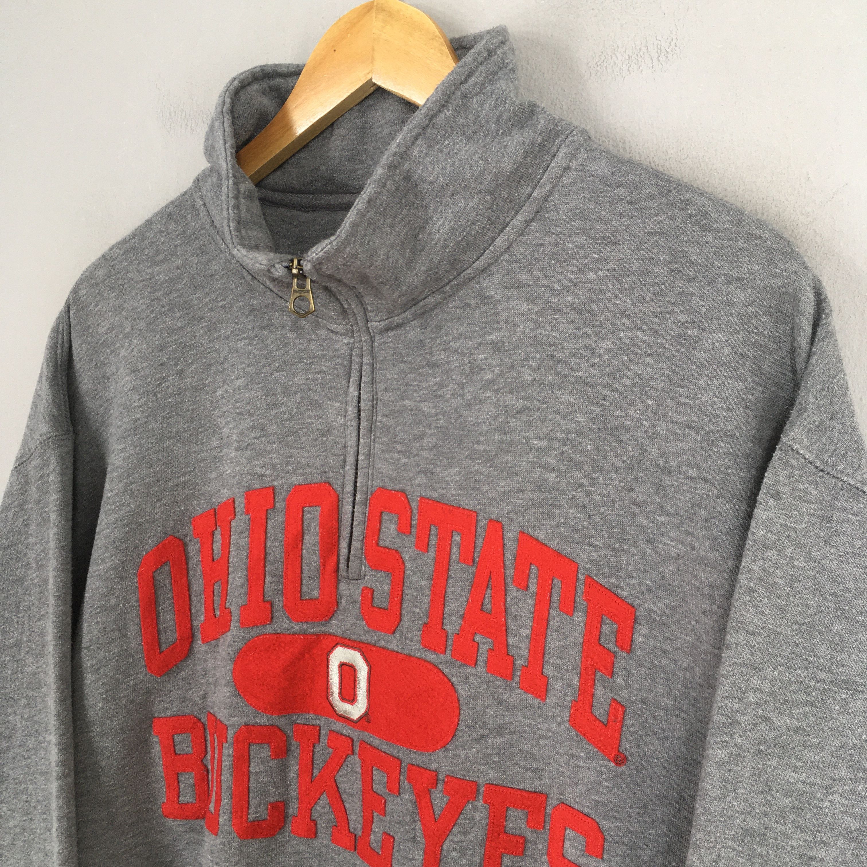 NCAA Vintage 90’s Ohio State Buckeyes NCAA Sweatshirt Large Size US L / EU 52-54 / 3 - 3 Thumbnail