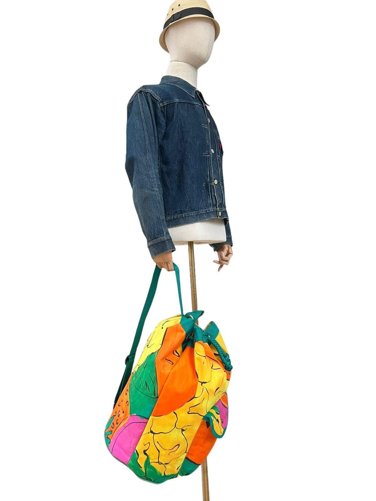 GianMarco Venturi RARE!!! Vintage Gian Marco Venturi Psychedelic Bucket Bag Size ONE SIZE - 5 Thumbnail