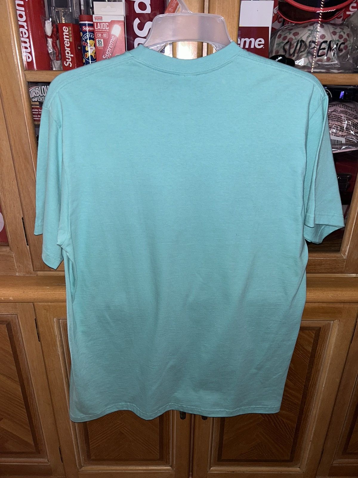 Supreme Supreme Top Shotta Tee Teal SS21 size Large NEW Size US L / EU 52-54 / 3 - 4 Thumbnail