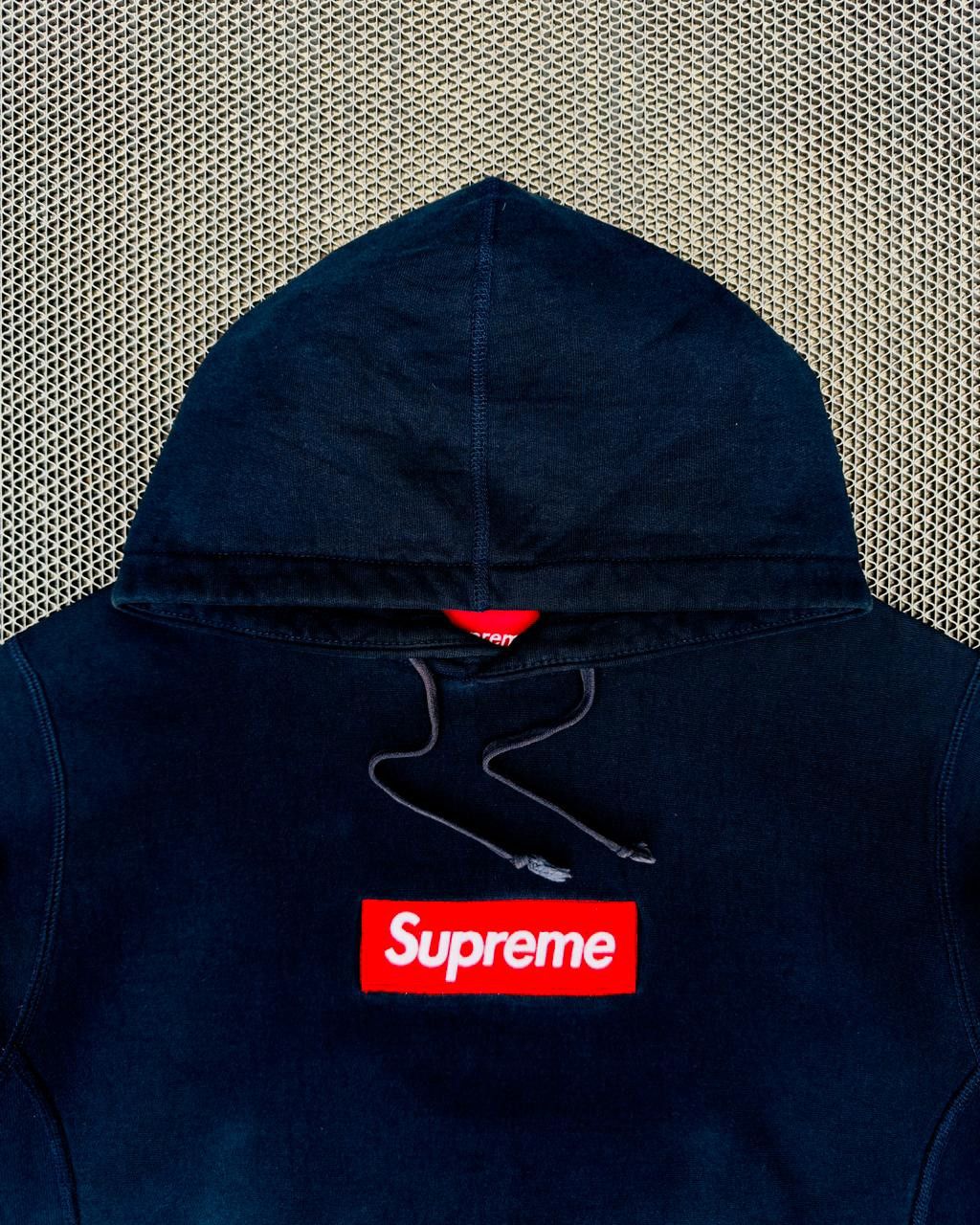 Supreme SUPREME 2009 RED ON TEAL BOX LOGO HOODIE Size US M / EU 48-50 / 2 - 2 Thumbnail