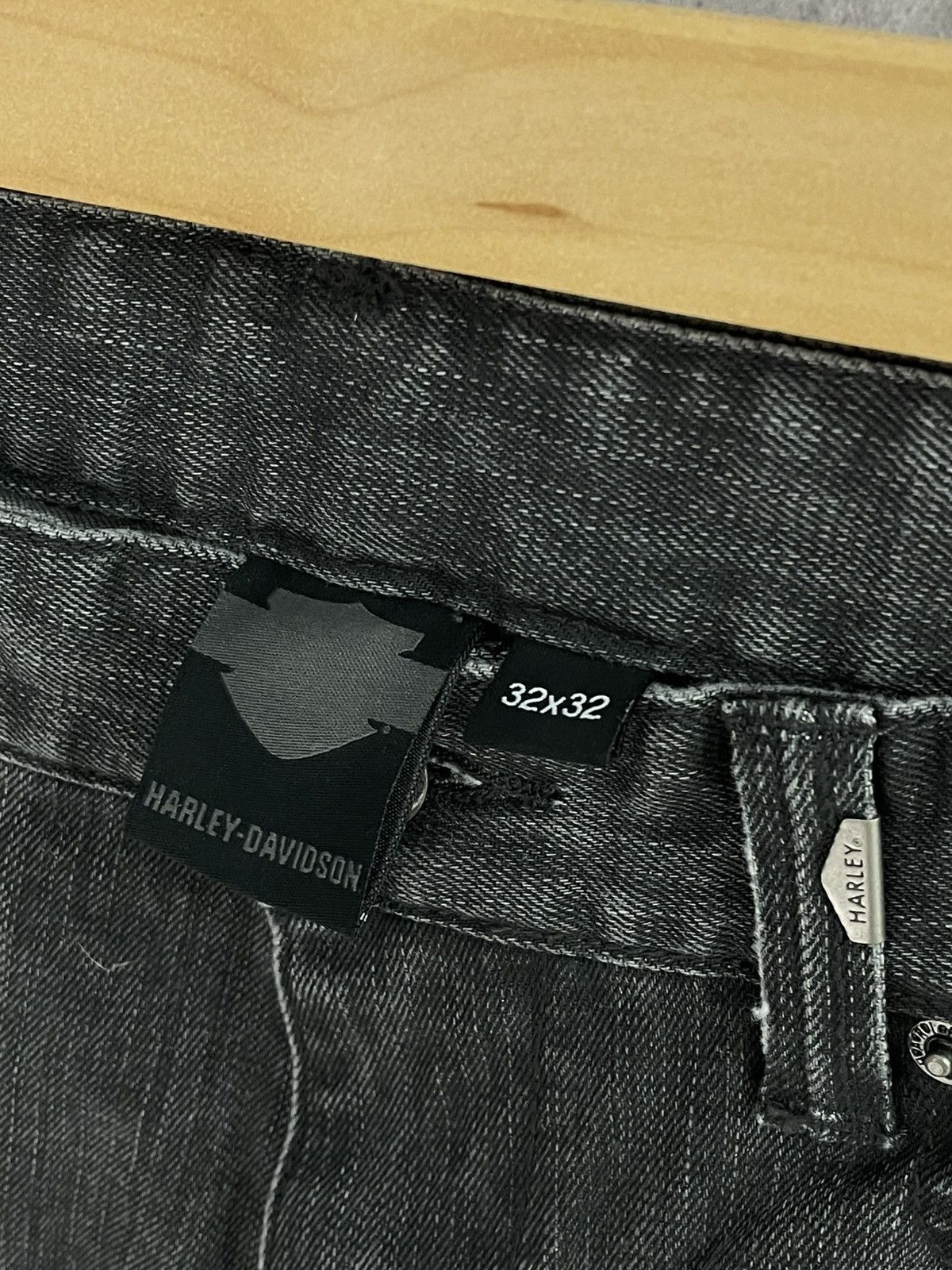 Vintage Vintage Harley Davidson Denim Jeans 32x34 Size US 32 / EU 48 - 9 Thumbnail