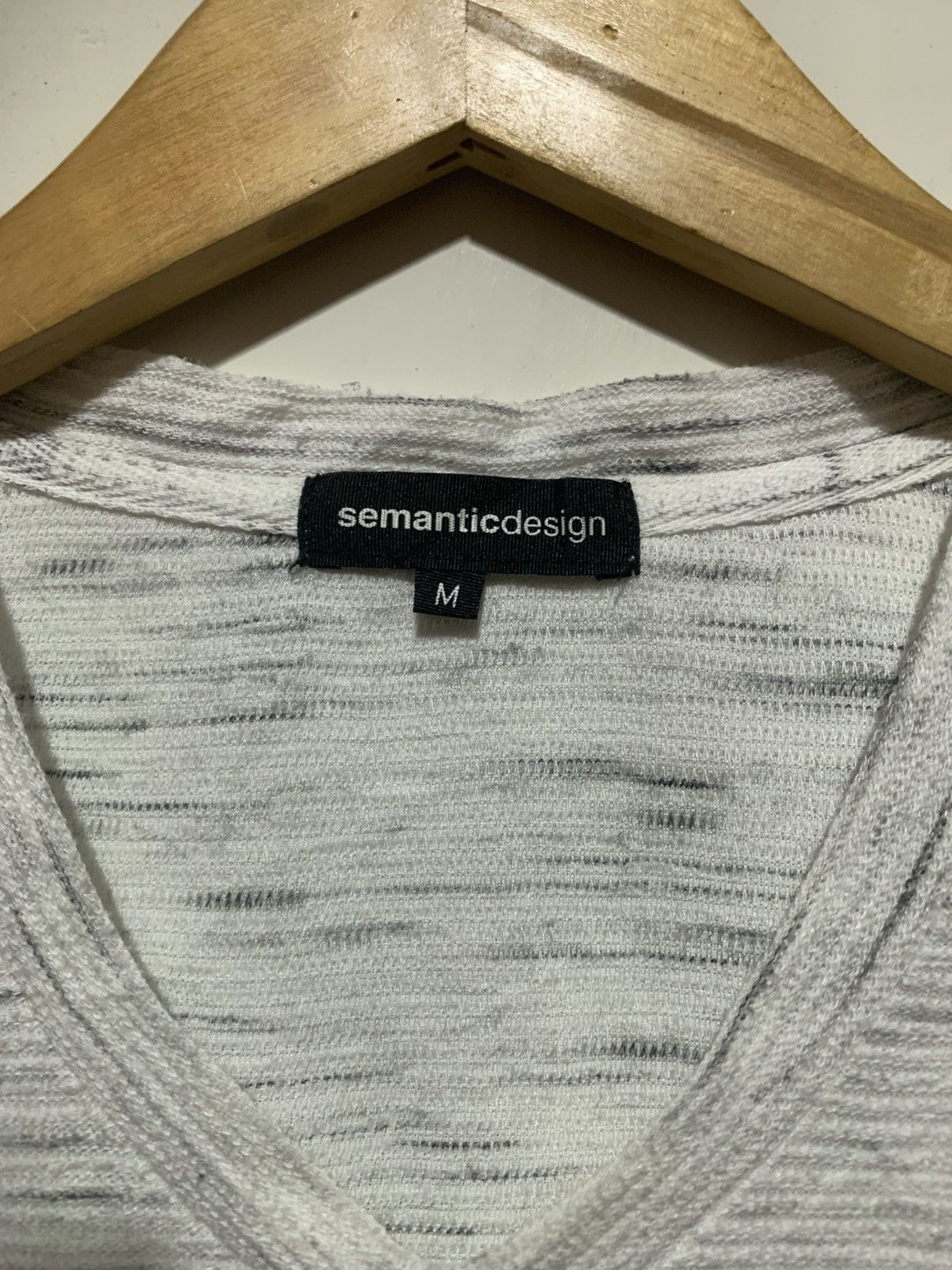 semanticdesign Japanese SS Semantic Design Tee Shirt Size US M / EU 48-50 / 2 - 6 Thumbnail