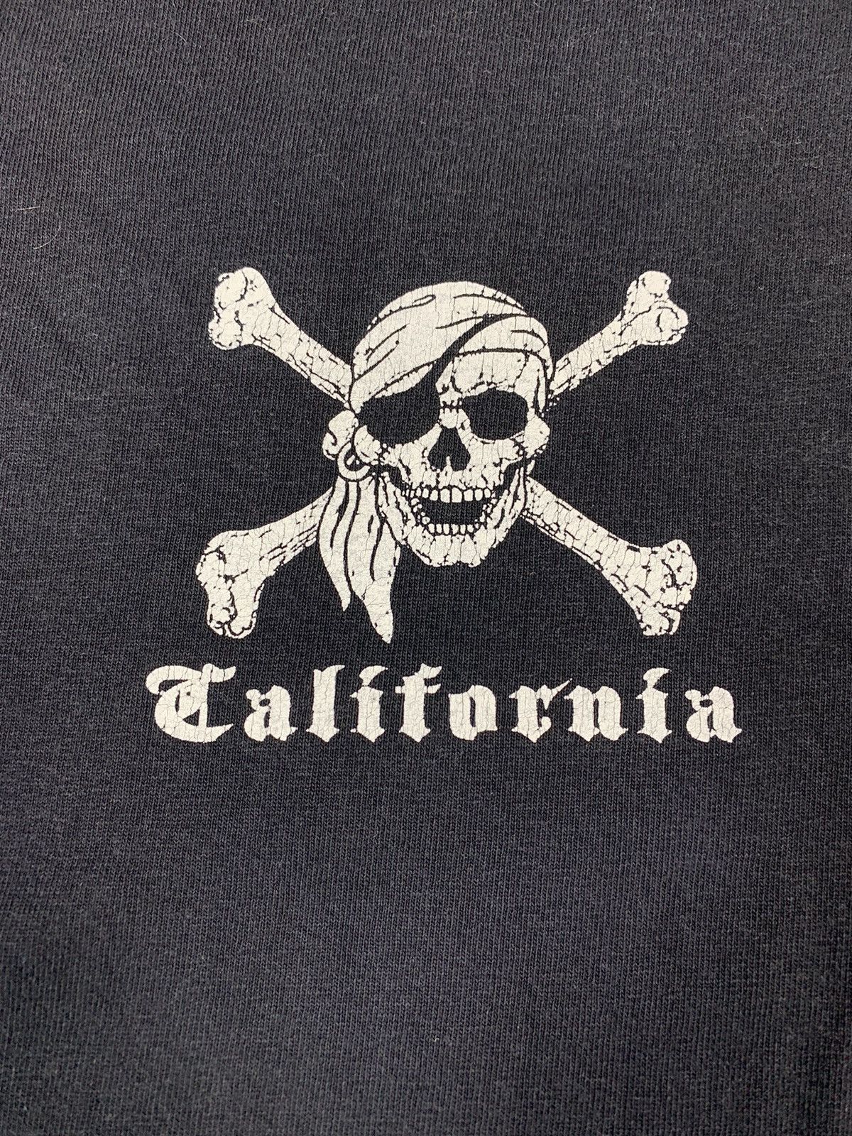 Band Tees × Vintage Vintage Y2K California skull big logo tee streetwear size M Size US M / EU 48-50 / 2 - 8 Thumbnail