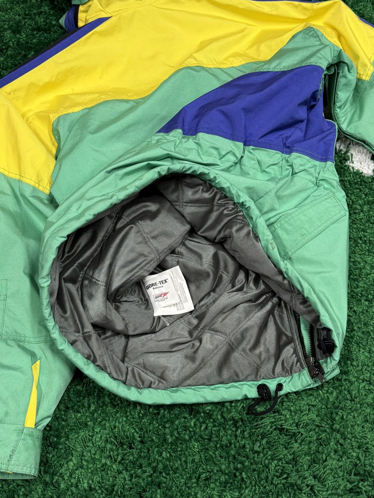 Nevica Vintage Nevica Gortex Ski Jacket Puffy Puffer Green Cargo Size US M / EU 48-50 / 2 - 14 Thumbnail