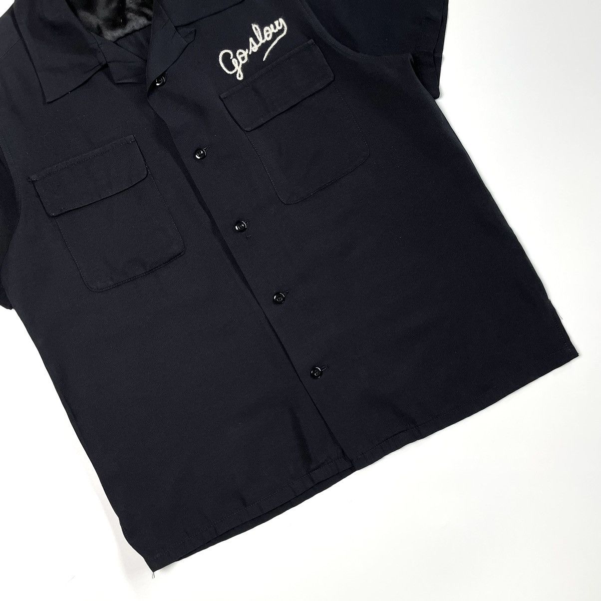 go slow caravan Go Slow Caravan Embroidery Double Pocket Shirt Size US M / EU 48-50 / 2 - 7 Thumbnail