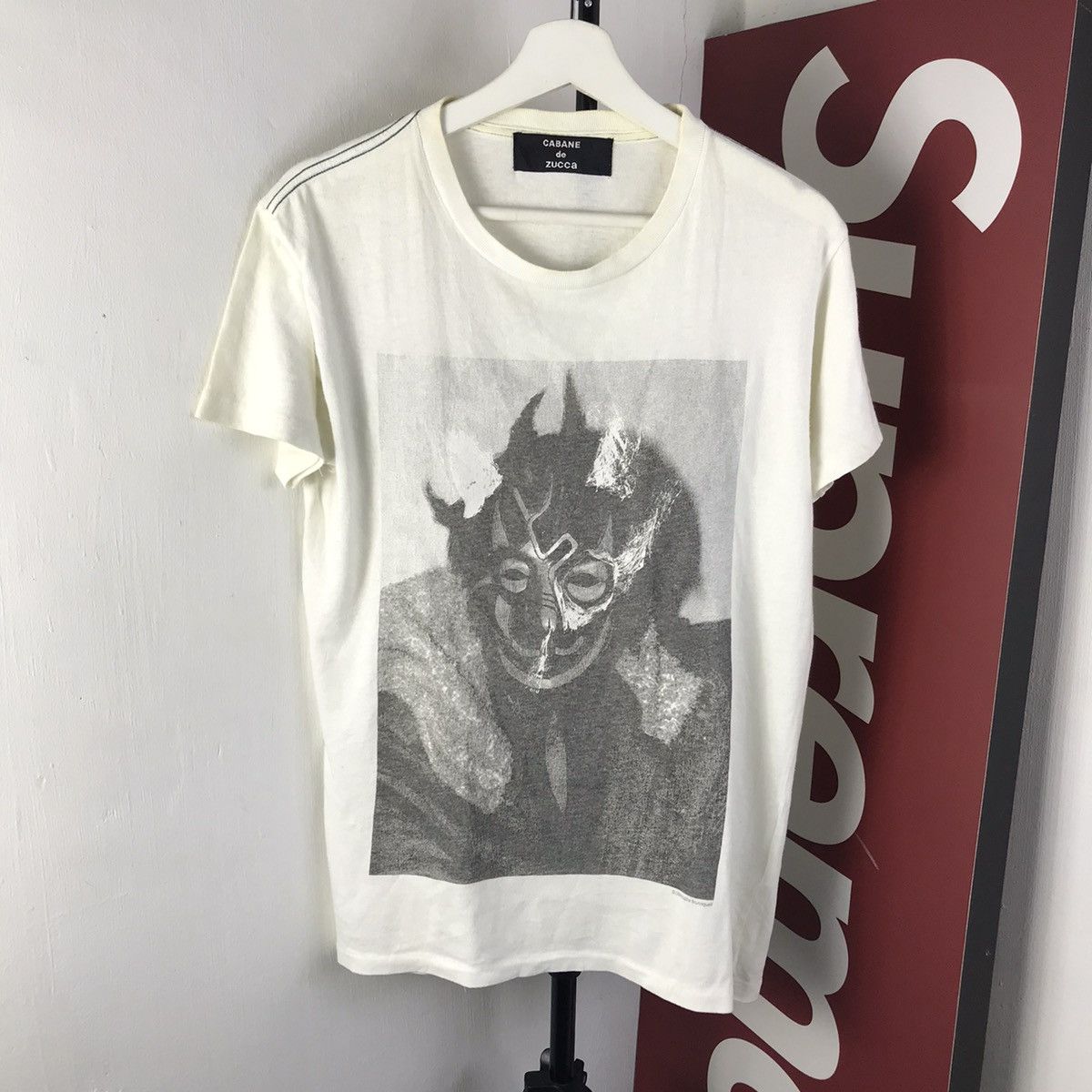 image of Cabane De Zucca x Issey Miyake Vintage Zucca Christophe Brunnquell Issey in White (Size Medium)