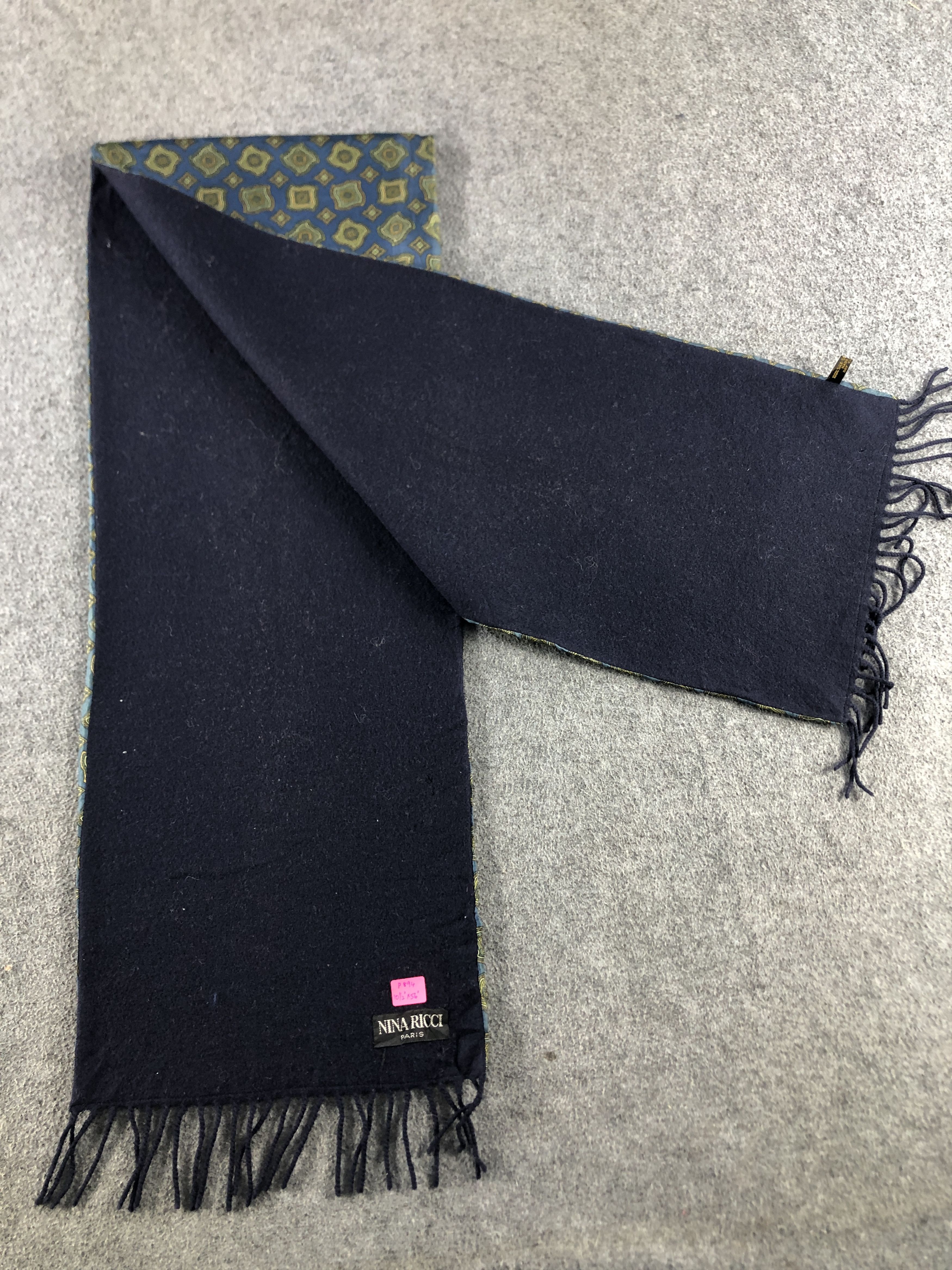 Nina Ricci Nina Ricci Silk Wool Scarf / Muffler / Neckwear P894 Size ONE SIZE - 6 Thumbnail