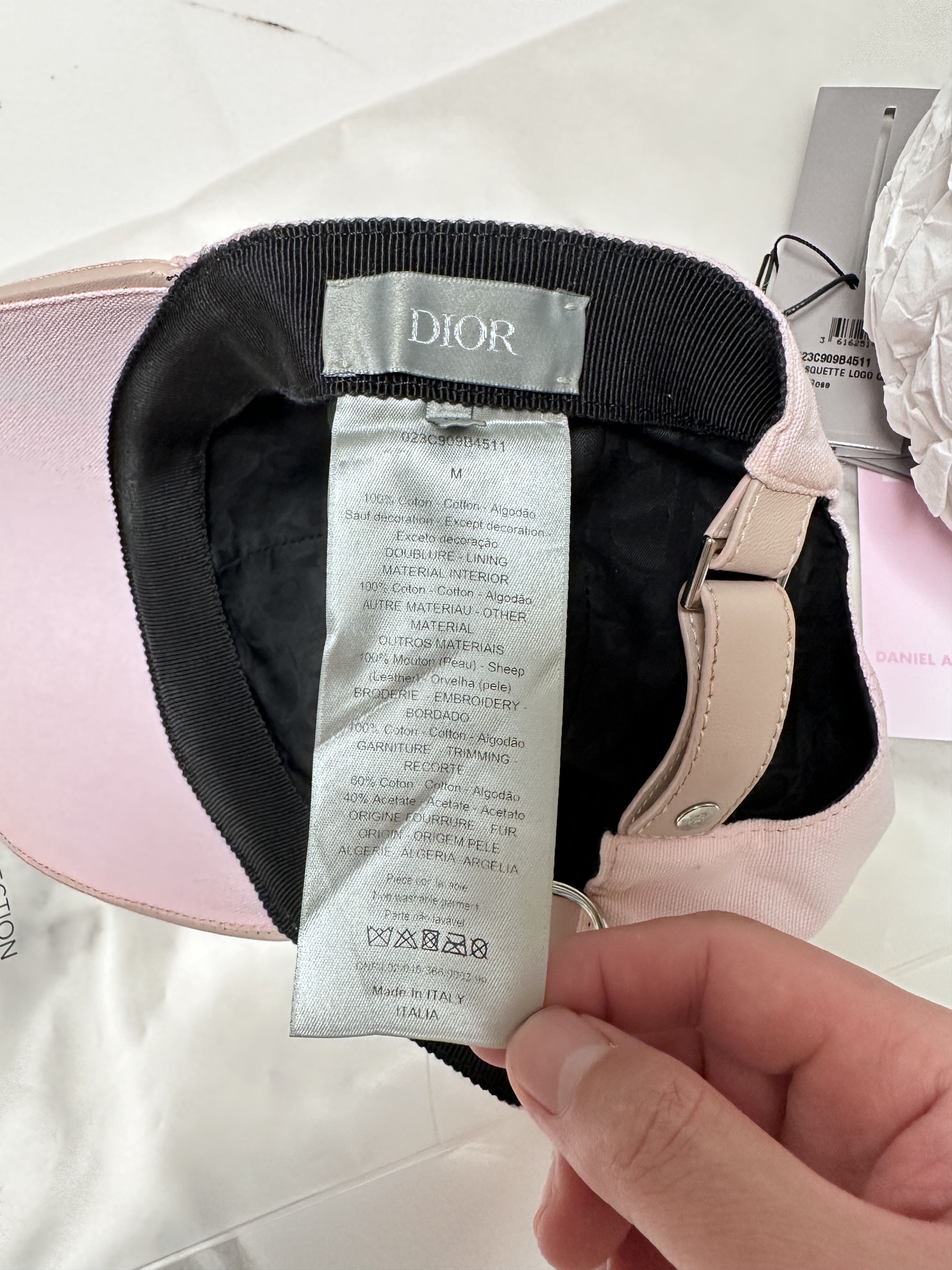 Dior × Kaws Dior x Kaws logo baseball cap Size ONE SIZE - 8 Thumbnail