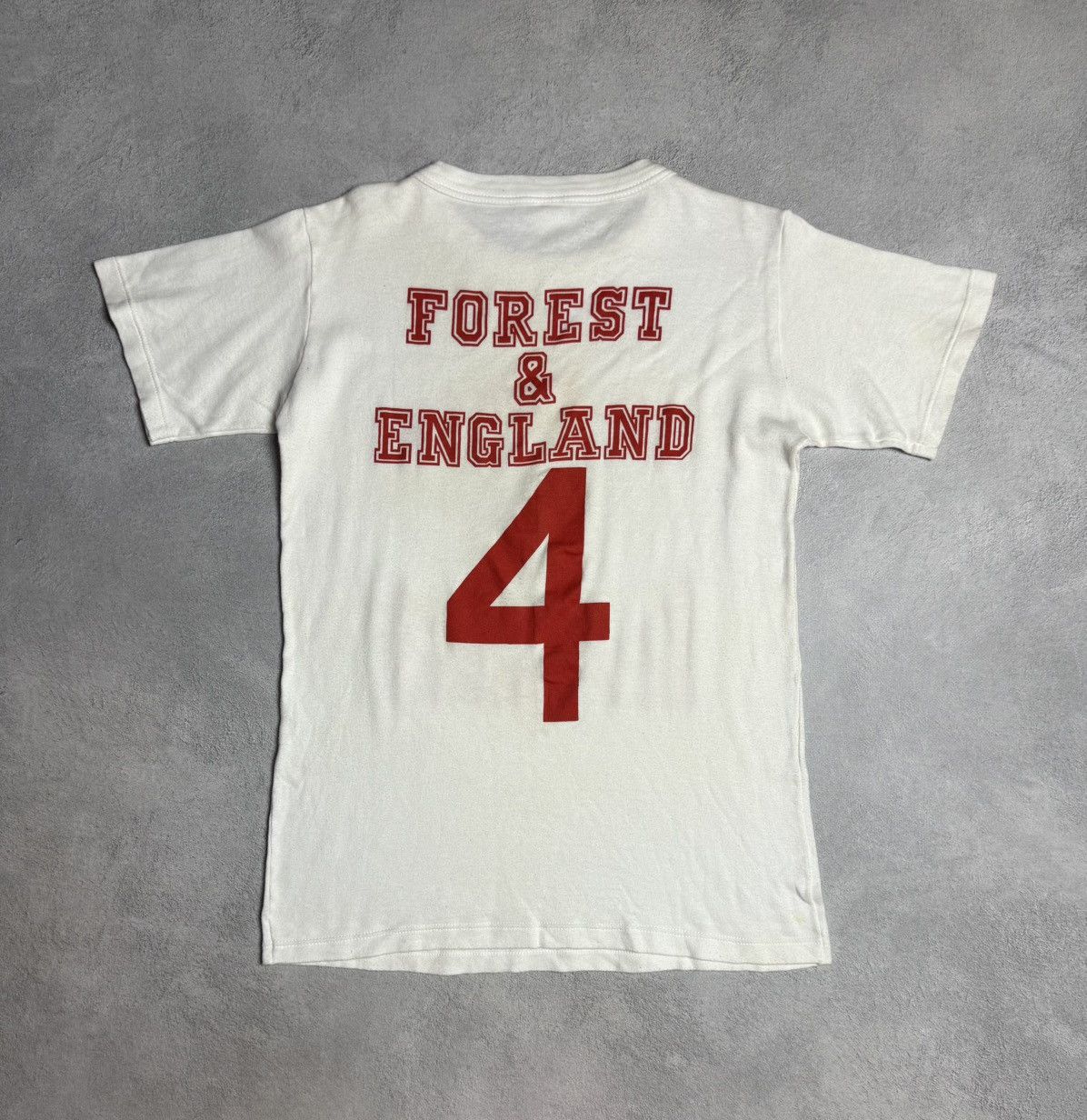 Other Nottingham Forest #4 Des Walker Football Soccer Shirt Size US S / EU 44-46 / 1 - 2 Thumbnail